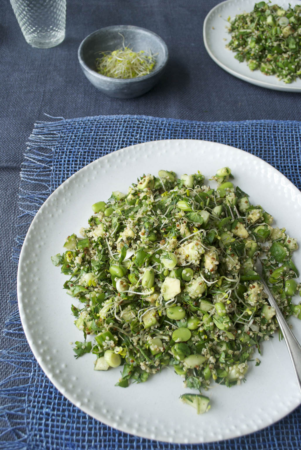Super healthy quinoa salad